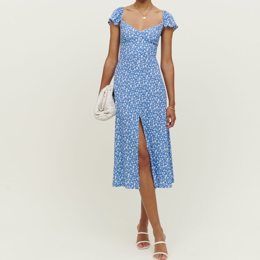 Reformation Baxley Dress in Marie